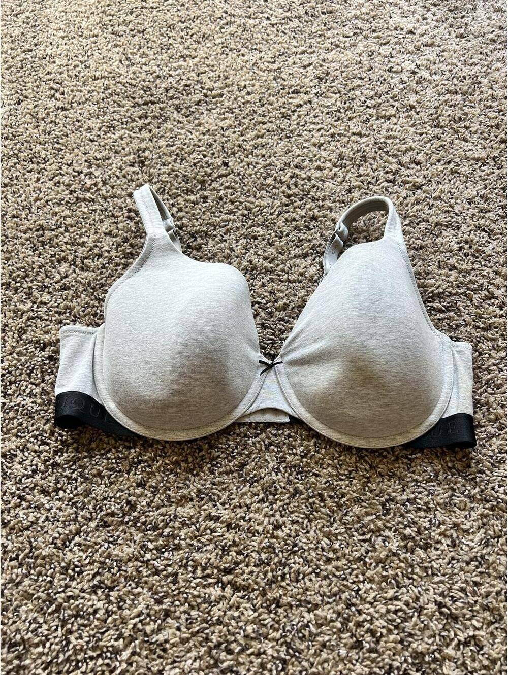 Cacique 42DD Light Gray‎ Underwire Bra